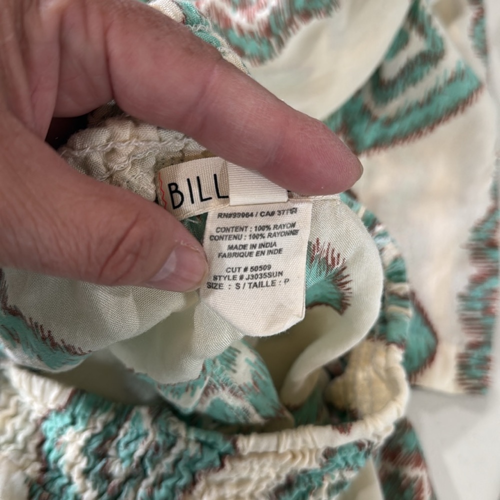 Boho Patterned Wide-Leg Pants - Picture 5 of 5